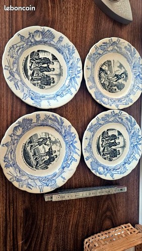Superbe lot assiettes - lot, d’assiettes