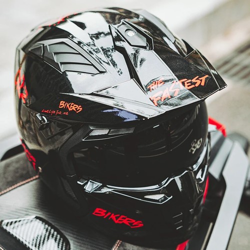 New motorcycle helmet - motorcycle, vintage