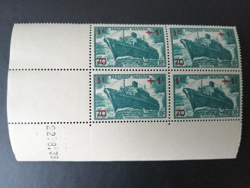Bloc timbres paquebot - de,