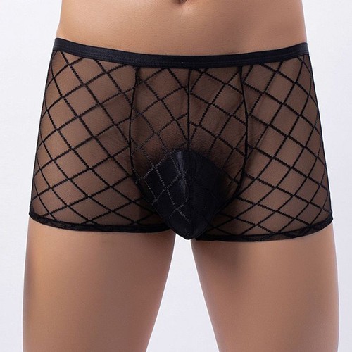Boxer slip résille respirant