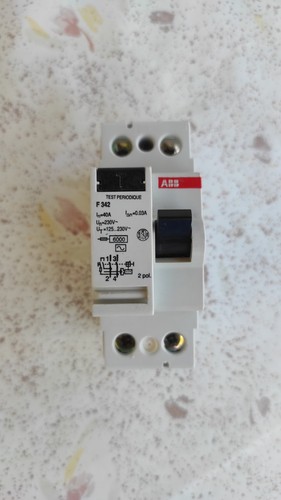 Interrupteur différentiel abb - interrupteur,