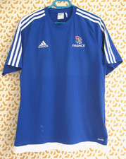 Maillot Adidas Equipe France Handball 2015 entrainement vintage shirt Homme - L