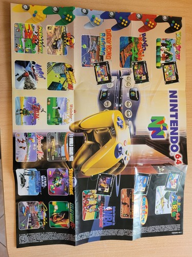 Poster officiel jeux nintendo - poster,