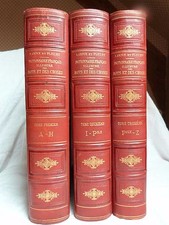 Dictionnaire français illustré des mots et des choses Larive et Fleury 3 tomes 