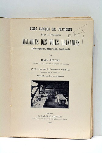 Livre ancien pillet maladies - ancien,