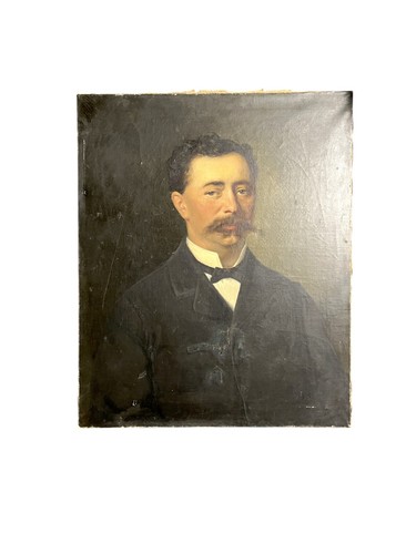 Huile sur toile portrait
