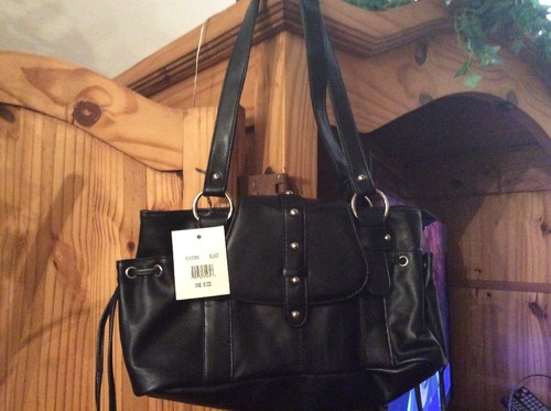 Black genuine leather never - black,