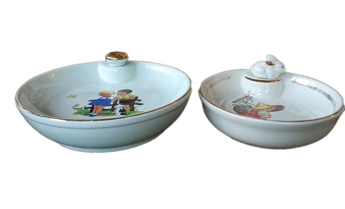 Ancienne assiette enfant à - assiette,
