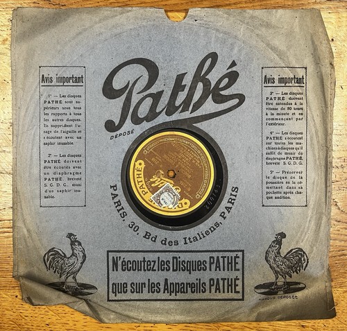 Disques pathe centre - disques,