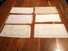 Linge ancien 1 Lot de 6 Porte