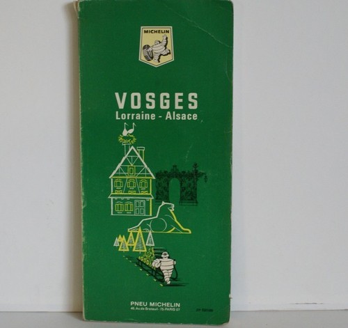 Guide michelin vosges lorraine - guide,