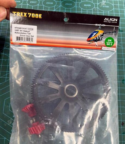 Align 105t helical tail - m1, helical&tail