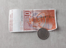 Ancien billet 10 Francs Suisse