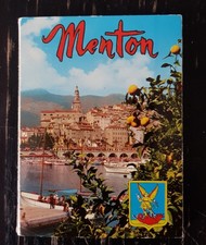 Cartes Postales Dépliant Vues Touristiques  Menton