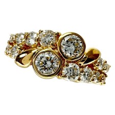Bague US 4,8 diamant 0,57 ct