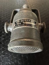 Microphone Vintage MELODYNAMIC MELODIUM made In France Micro Studio Live Rétro 