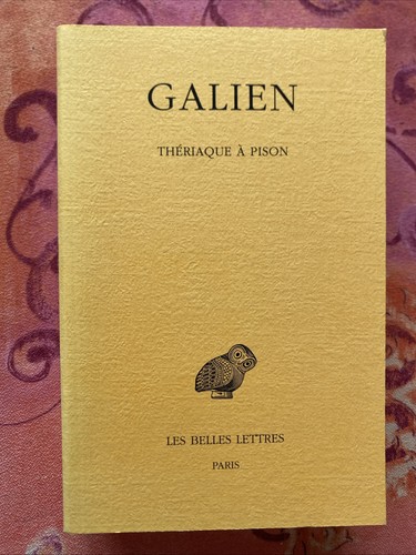 Galien thériaque a pison - galien, .