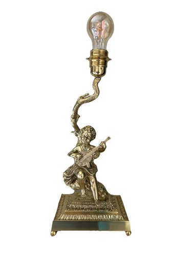 Lampe table bronze - de,