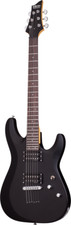 SCHECTER C-6 Deluxe Satin Noir
