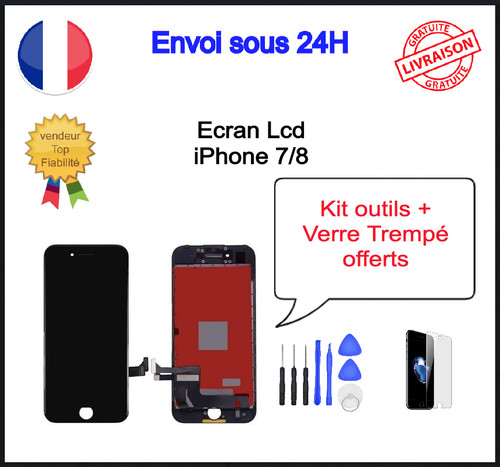 Ecran lcd iphone - ecran, 8