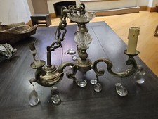 Ancien Lustres A Pampilles 3