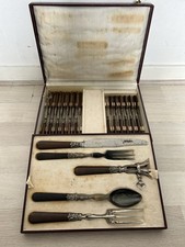 Ménagère 24 Couteaux Et 5 Couverts De Service Art Nouveau