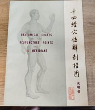 Livre en anglais Anatomical Charts of the Acupuncture Points and 14 Meridians