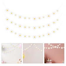  5 Pcs Décoration Fete Guirlande Fleur Fête D'anniversaire Décorations