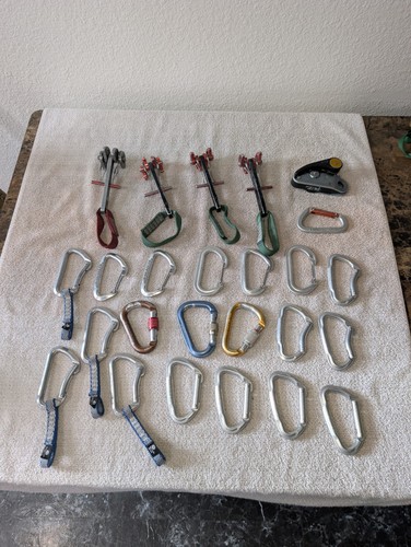 Lot vintage used - lot, climbing