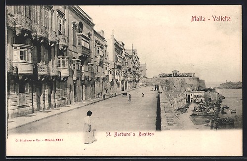Carte postale valette - postale, la