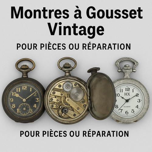 Montres gousset vintage - montres,
