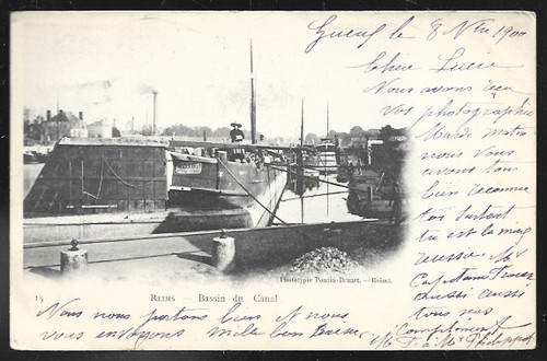 Cpa reims bassin - bassin, du