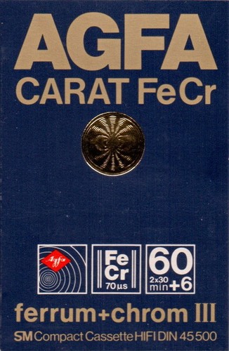 Agfa carat ferrochrom - agfa, 60+6
