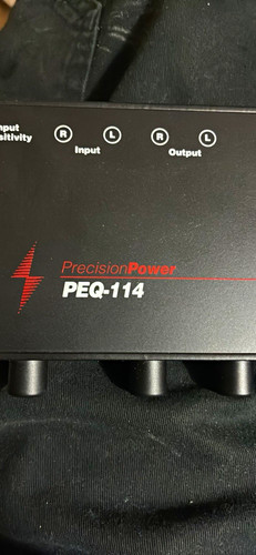 Precision power peq 114 - precision, peq-114