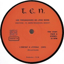 Les Troubadours De L'eau Noire