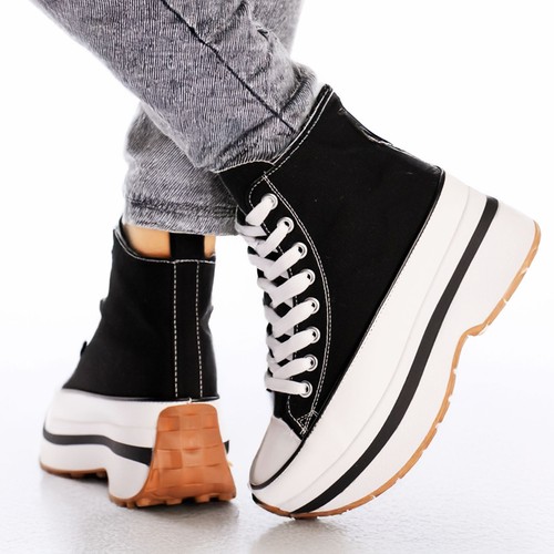 Baskets femme lacets - baskets,