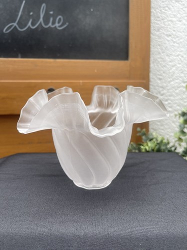Ancienne tulipe verre - tulipe,