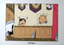 Affiche Serigraphie BD PLESSIX