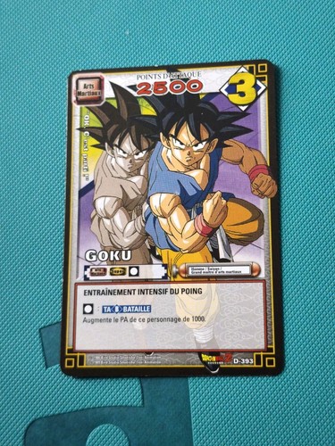 Carte card game dragon ball - ball, z