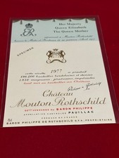 Etiquette vin Mouton