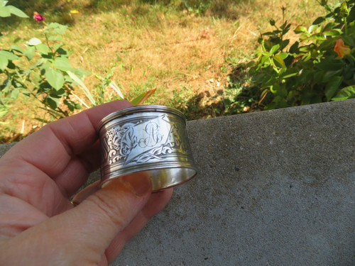 Ancien rond serviette - ancien, en