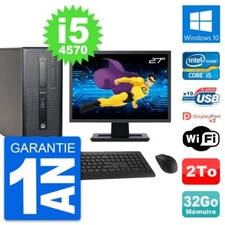 PC Tour HP 800 G1 Ecran 27"