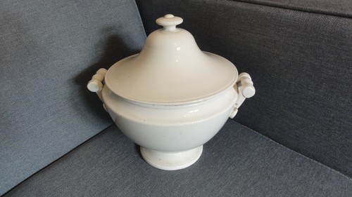 Ancienne soupiere faience - faience, fine