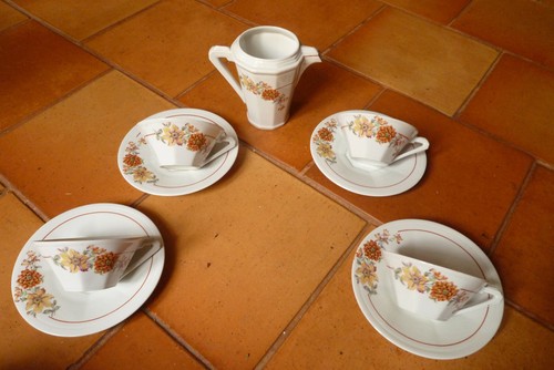Service café tasses - service, à