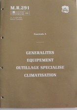 Manuel d'atelier Renault 21 Généralités équipement  outillage  climatisation