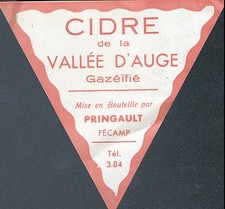 FECAMP (76) ETIQUETTE ancienne