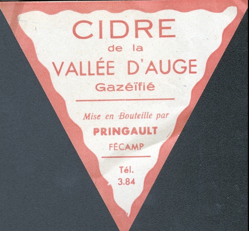 Fecamp etiquette ancienne - fecamp, (76)