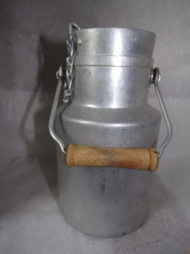 Lot pot lait aluminium - pot, À