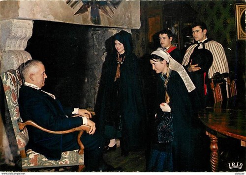 Carte postale folklore - postale,