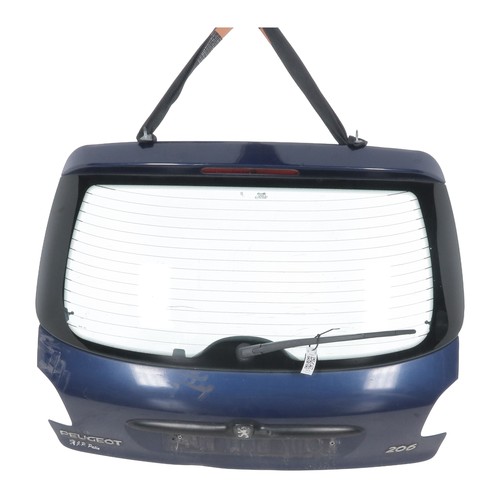 Hayon peugeot 206 bleu - hayon,